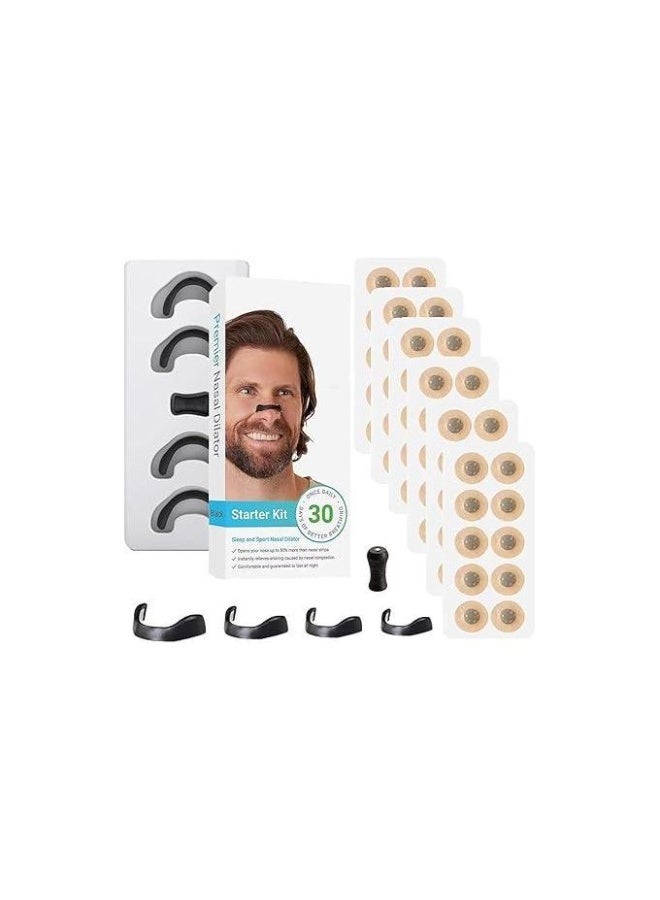 شرائط أنف مغناطيسية لدعم التنفس – لاصقات أنف للاستخدام اليومي - Image 1